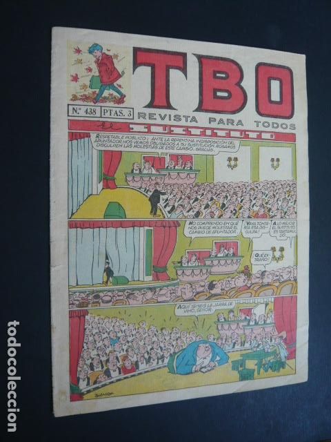 Tebeos: COMIC TBO N&ordm; 438 DE BUIGAS - Foto 1
