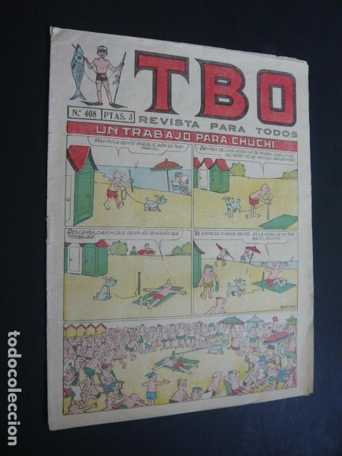Tebeos: COMIC TBO N&ordm; 408 DE BUIGAS - Foto 1