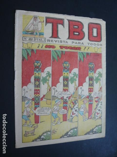 Tebeos: COMIC TBO N&ordm; 403 DE BUIGAS - Foto 1