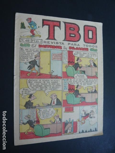 Tebeos: COMIC TBO N&ordm; 435 DE BUIGAS - Foto 1
