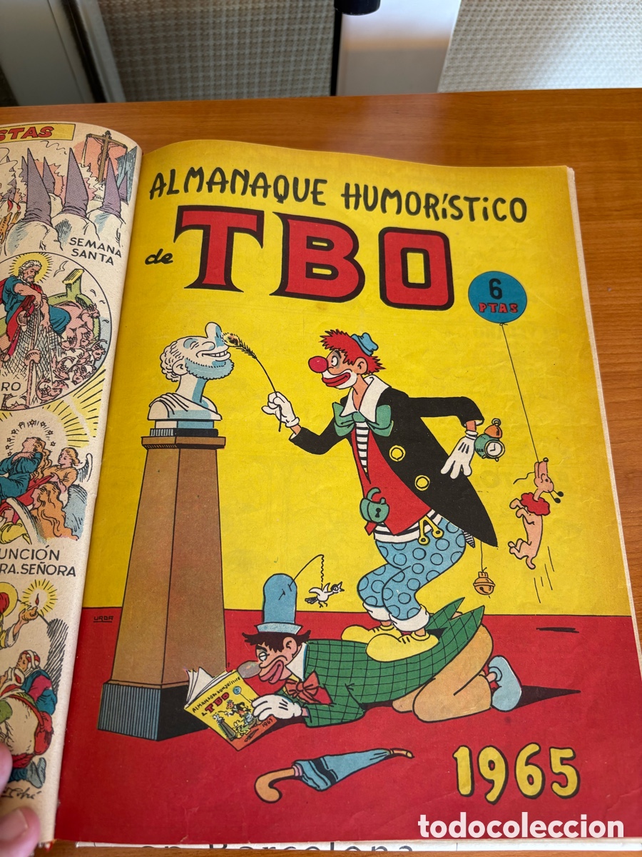 Tebeos: Libro 15 Almanaques TBO - Foto 2