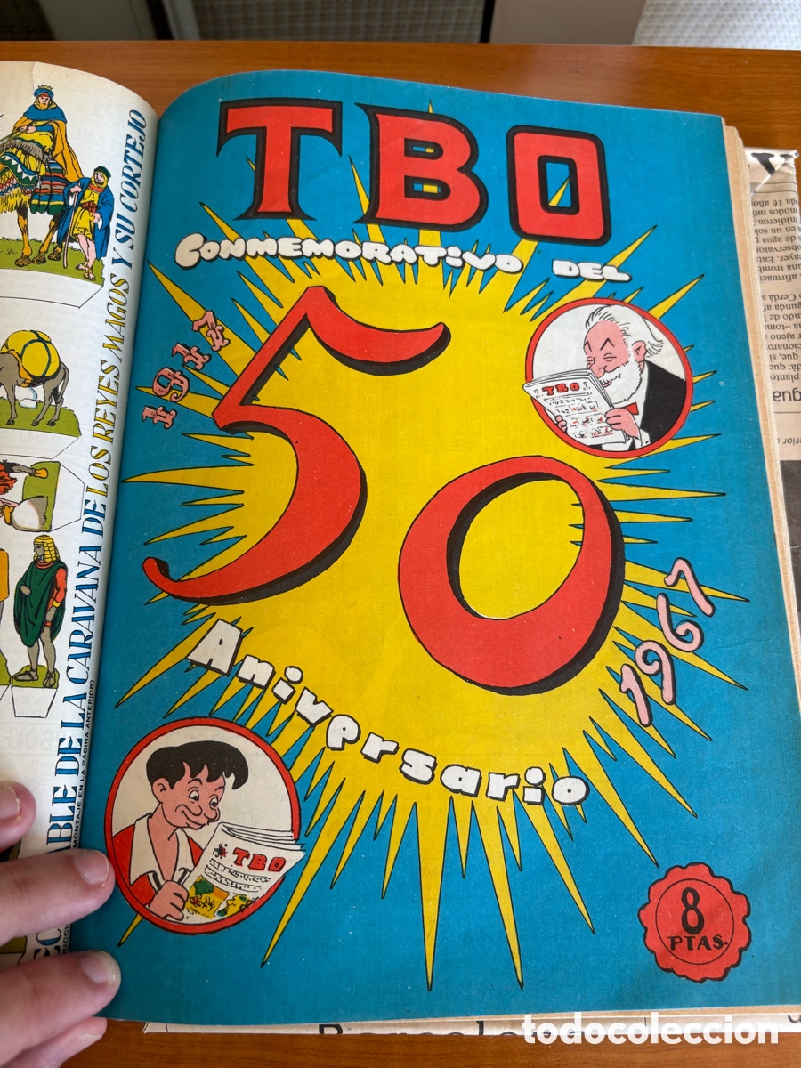 Tebeos: Libro 15 Almanaques TBO - Foto 8