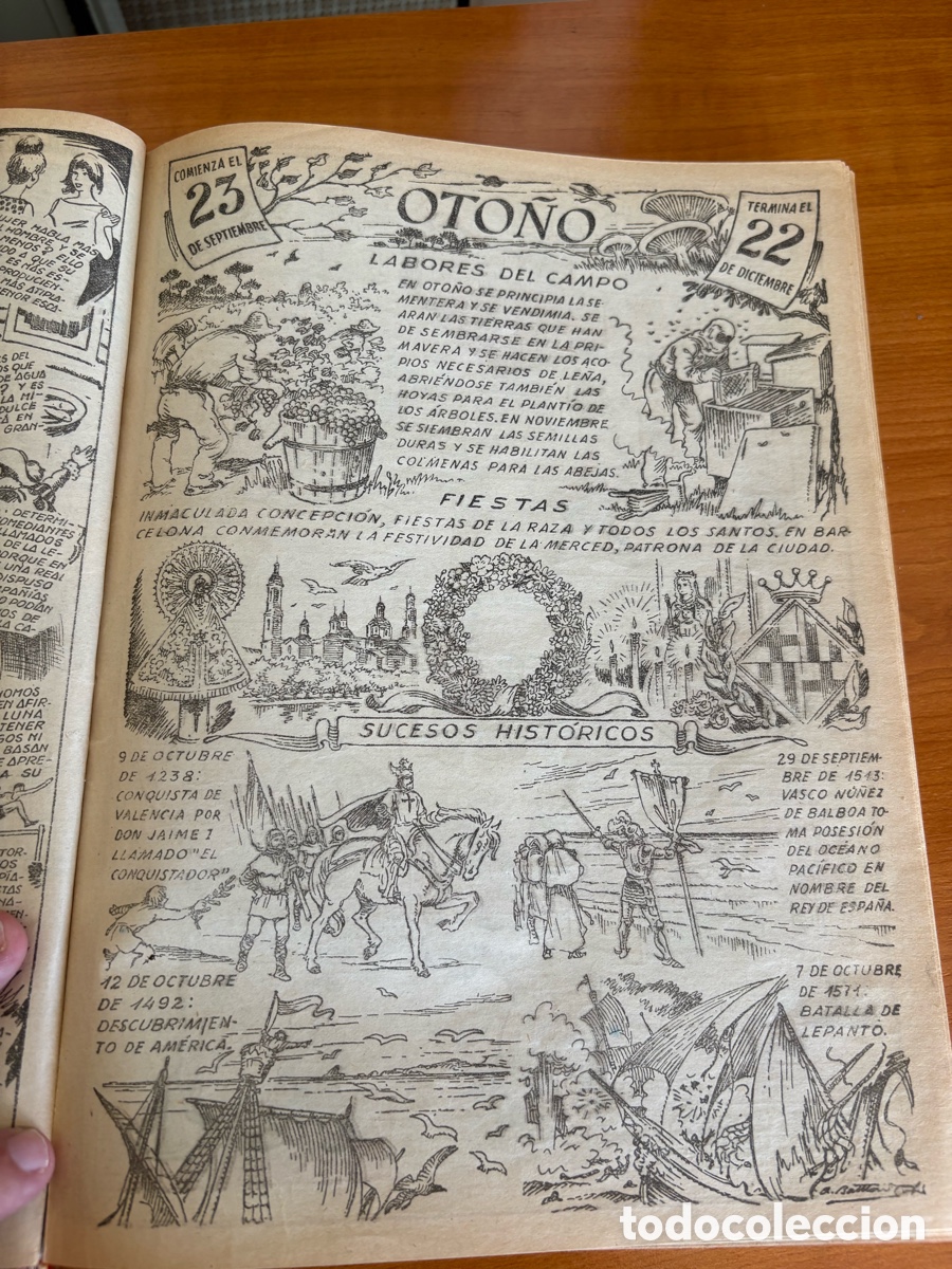 Tebeos: Libro 15 Almanaques TBO - Foto 16