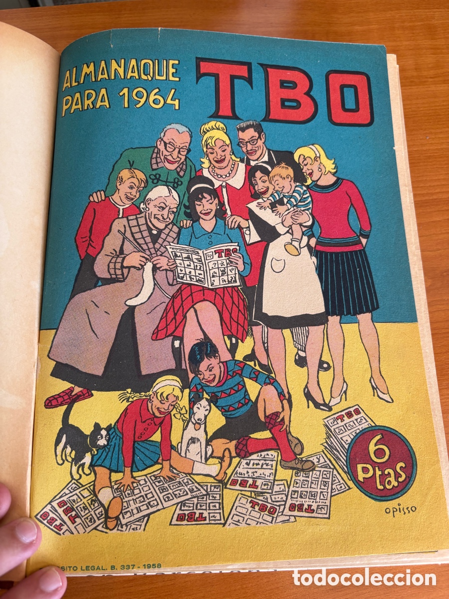 Tebeos: Libro 15 Almanaques TBO - Foto 1