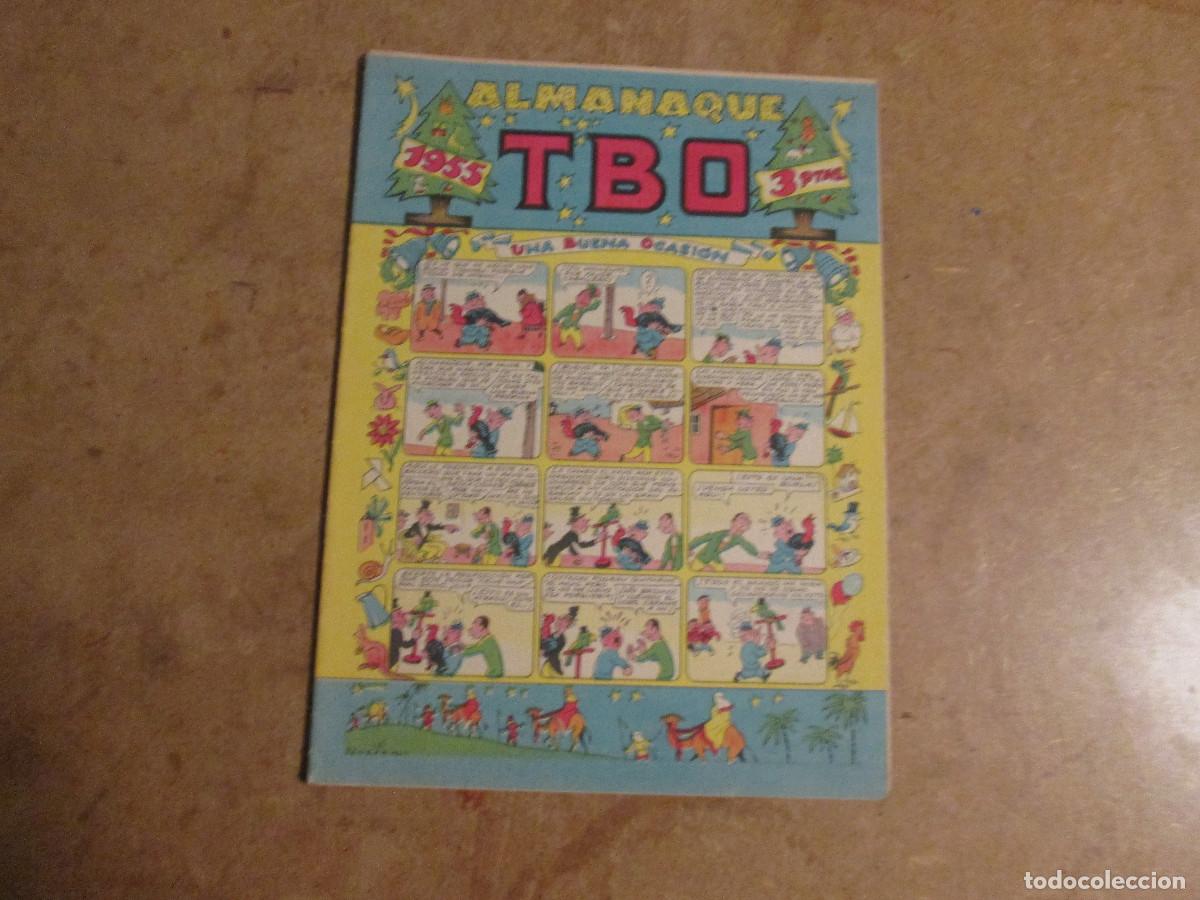 Tebeos: ALMANAQUE TBO 1955 de ediciones buigas - Foto 1