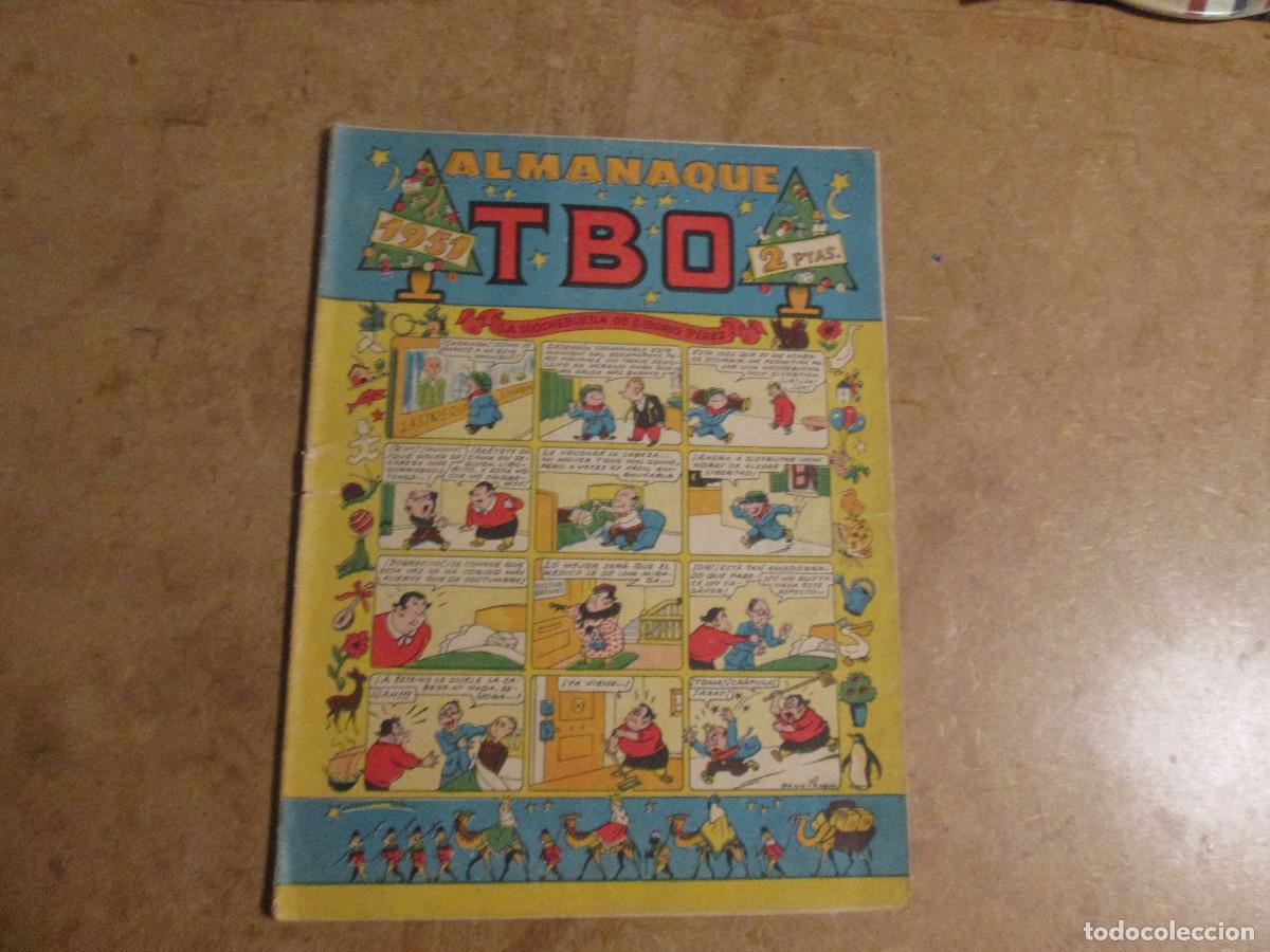 Tebeos: ALMANAQUE TBO 1951 de ediciones buigas - Foto 1