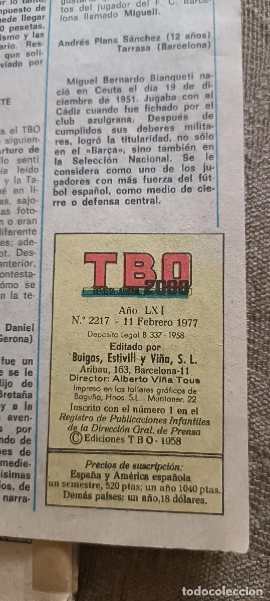 Tebeos: TBO num 2265? y 2217. - Foto 5
