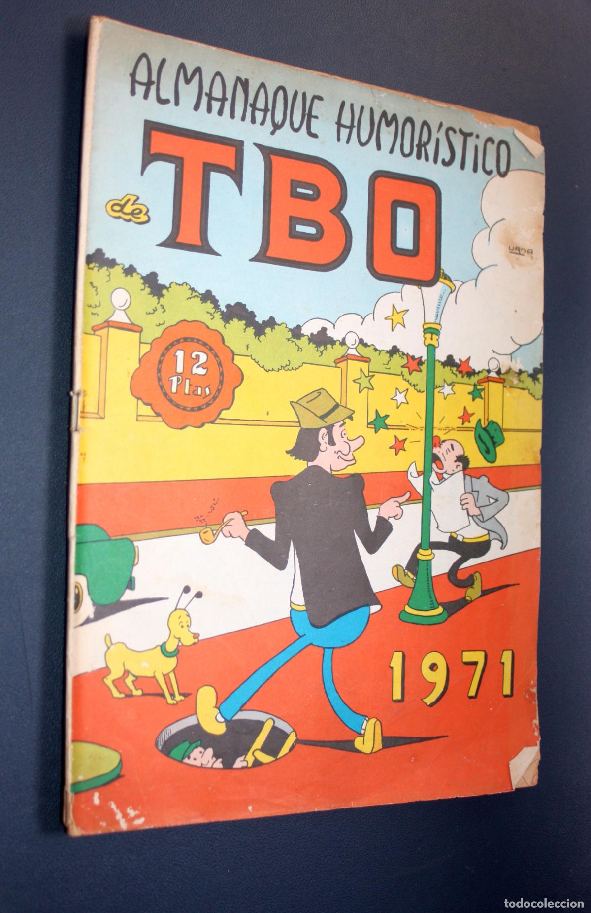 Tebeos: TBO , ALMANAQUE HUMORISTICO DE 1971 - Foto 1