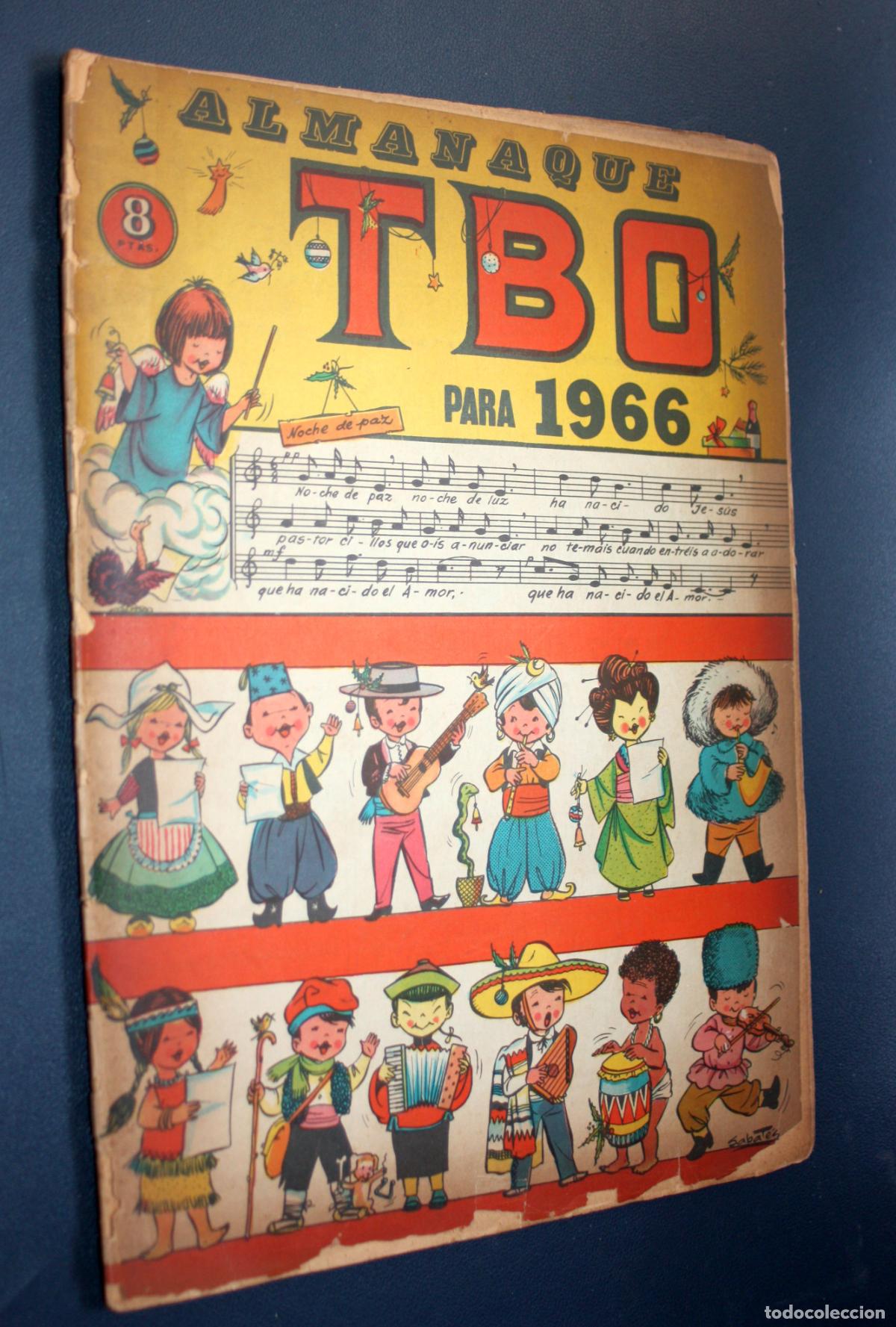 Tebeos: TBO , ALMANAQUE PARA 1966 - Foto 1