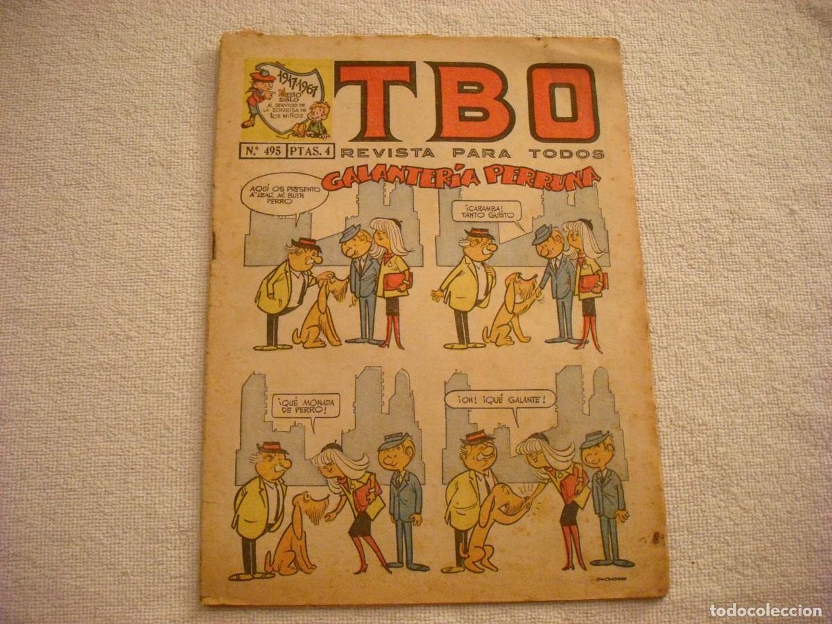 Tebeos: TBO, N. 495. GALANTERIA PERRUNA - Foto 1