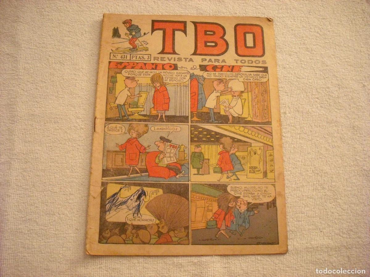 Tebeos: TBO N. 431 . ESPANTO EN EL CINE - Foto 1