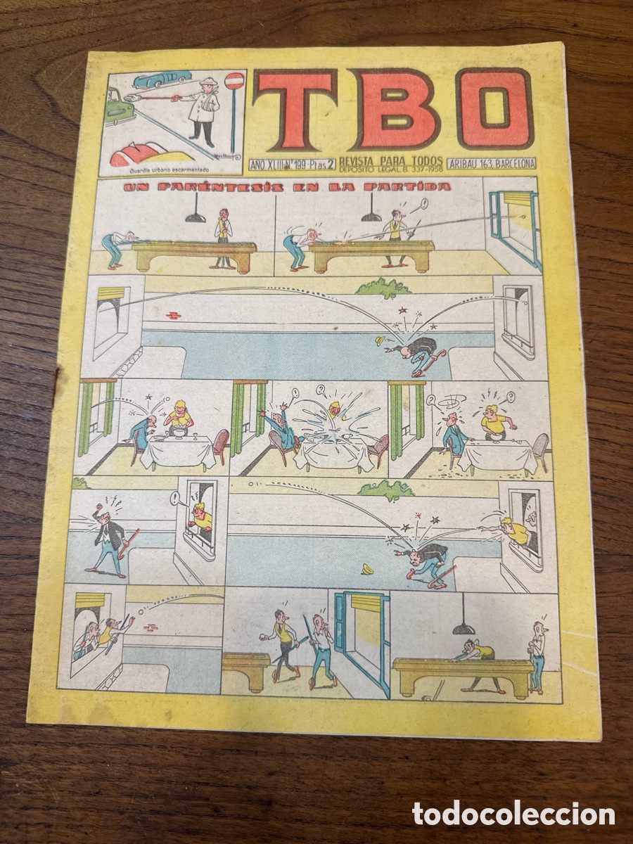 Tebeos: TBO N&ordm; 199 - UN PAR&Eacute;NTESIS EN LA PARTIDA - Foto 4