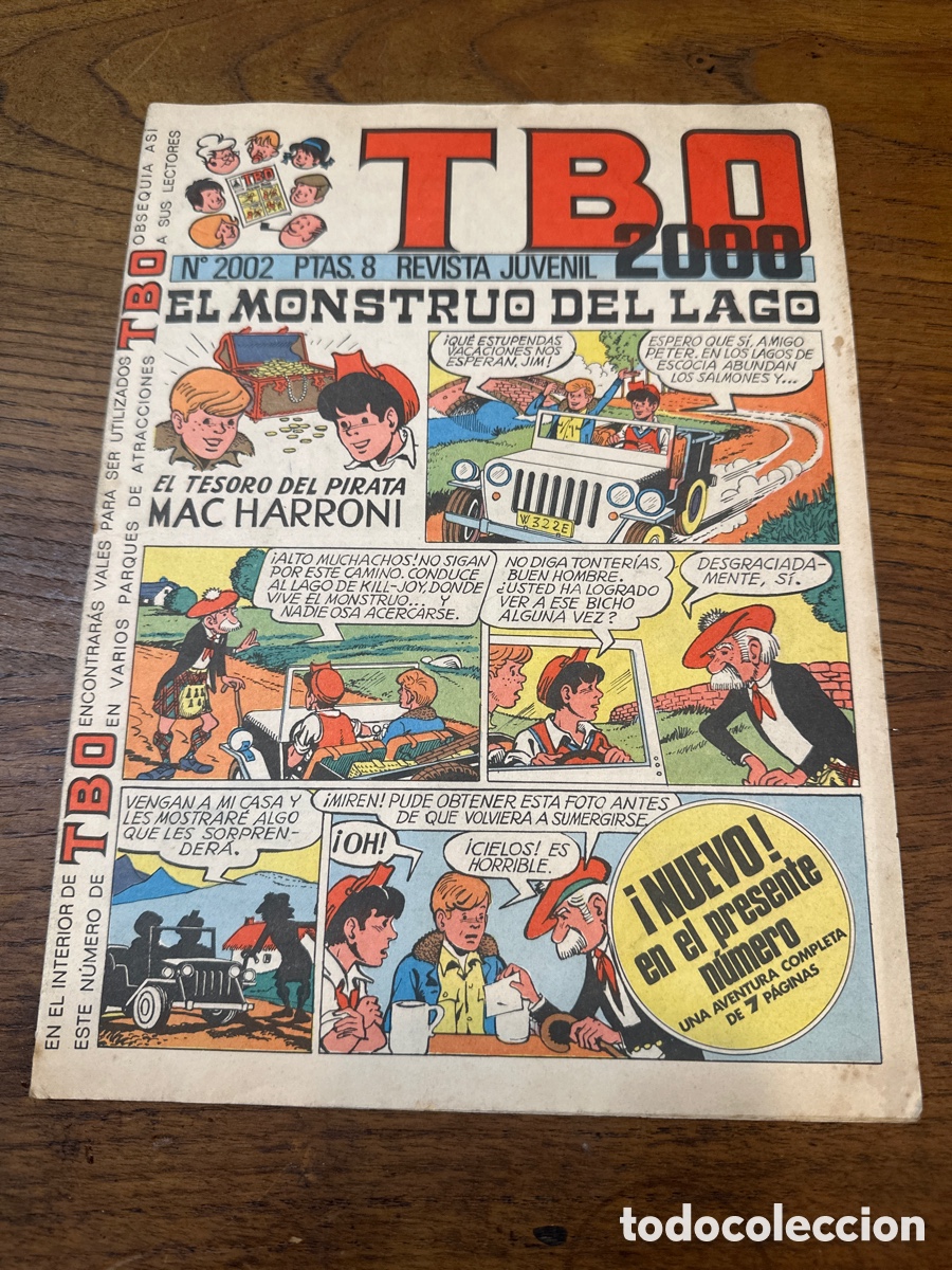 Tebeos: TBO 2000 - N&ordm; 2002 - EL MONSTRUO DEL LAGO - Foto 4
