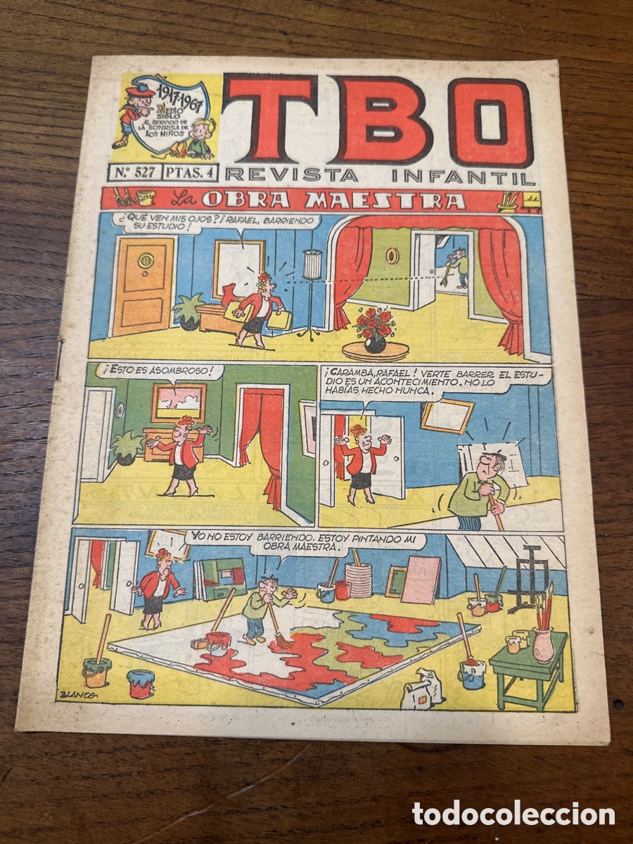 Tebeos: TBO - N&ordm; 527 - LA OBRA MAESTRA - Foto 1