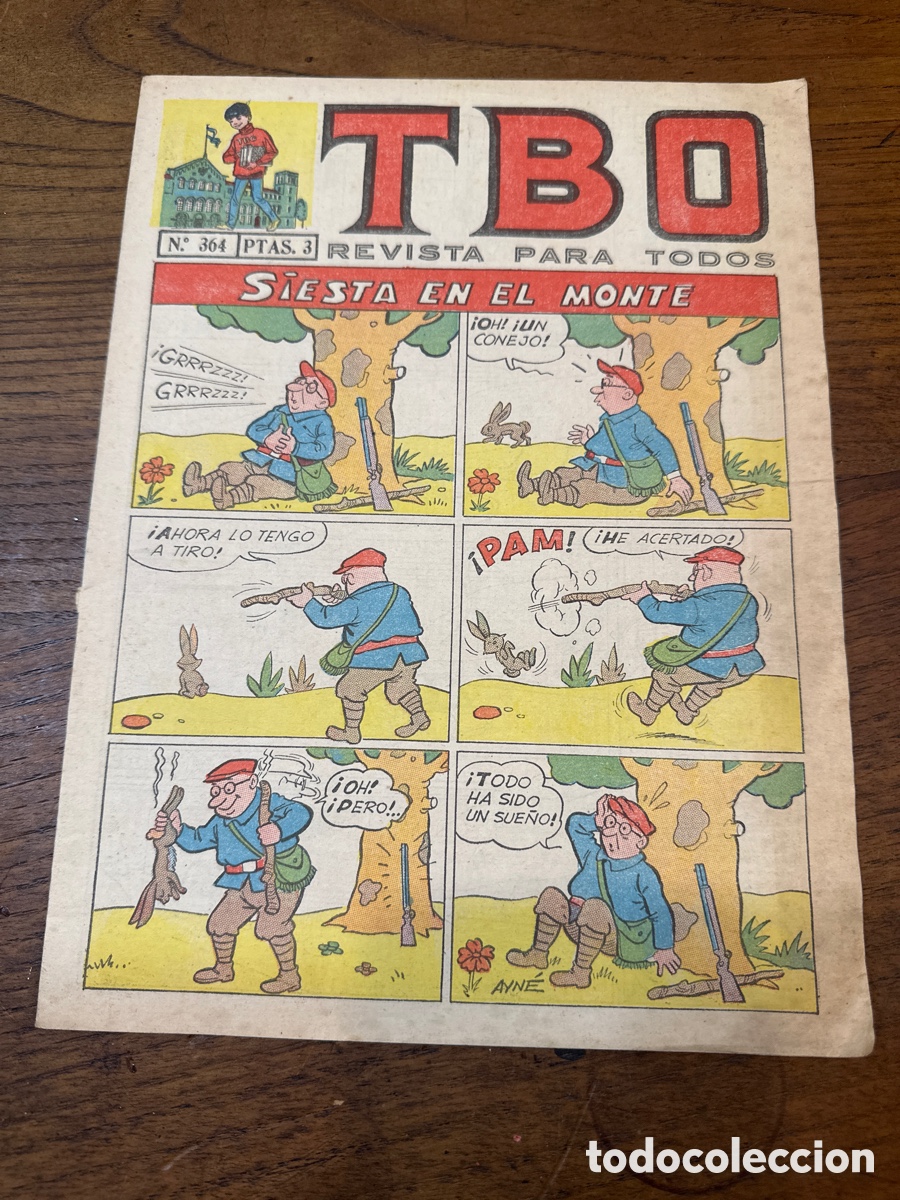 Tebeos: TBO . TEBEO - COMIC . SIESTA EN EL MONTE . 2&ordf; &Eacute;POCA . N&ordm; 364 - Foto 3