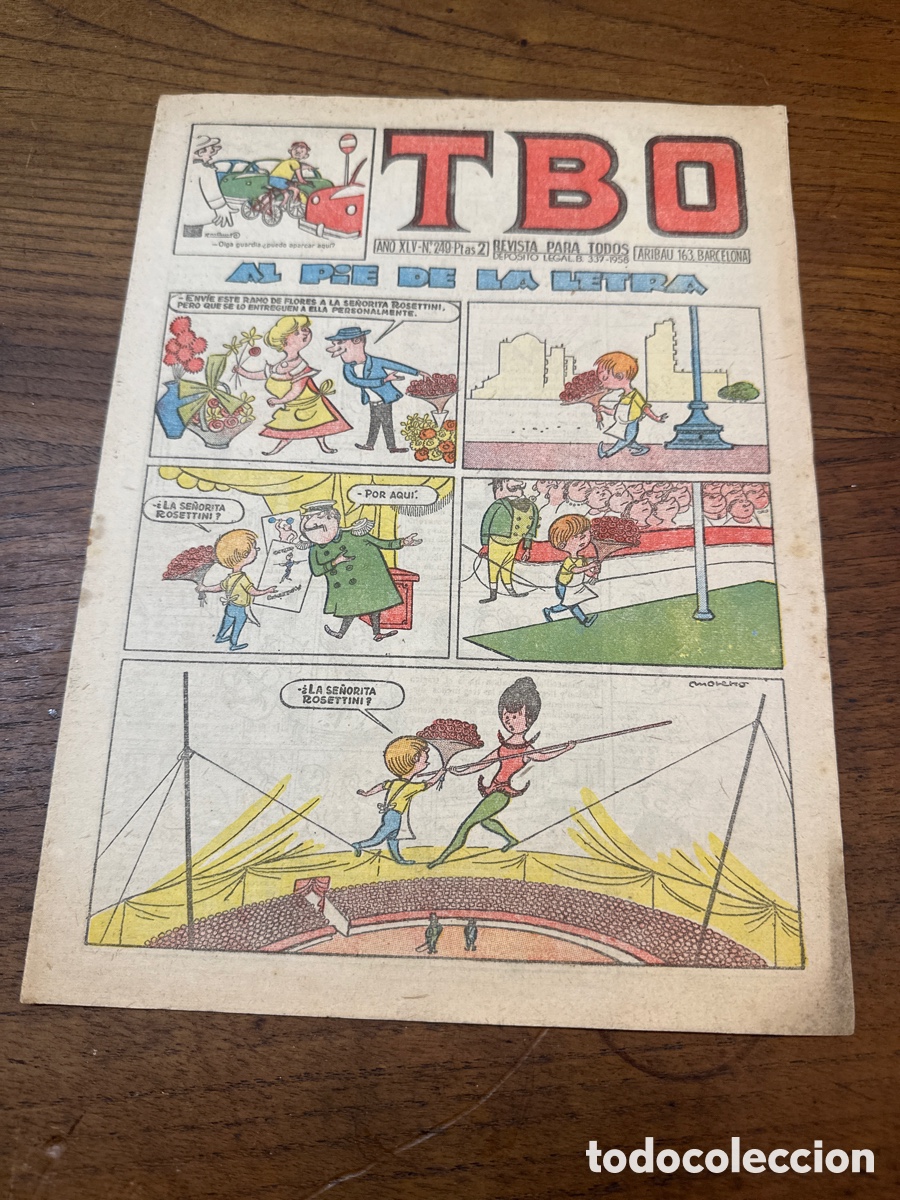 Tebeos: TBO. N&ordm; 249. BUIGAS. AL PIE DE LA LETRA - Foto 3