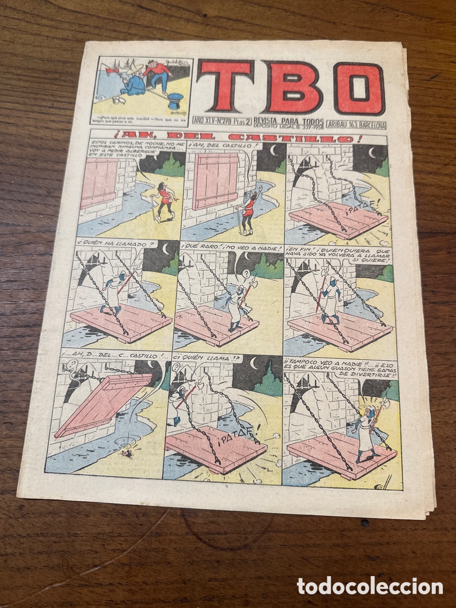 Tebeos: TBO N&ordm; 279 &iexcl; AH, DEL CASTILLO ! - Foto 1