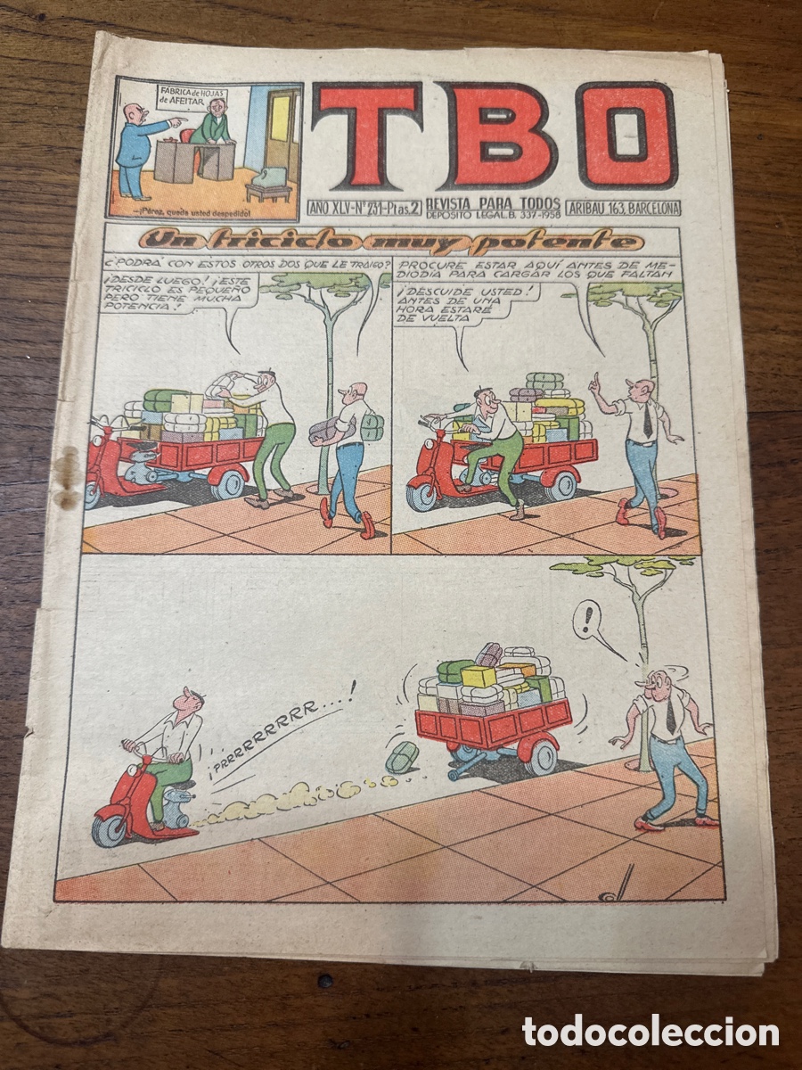 Tebeos: TBO N&ordm; 231 EDITORIAL BUIGAS ORIGINAL - Foto 1