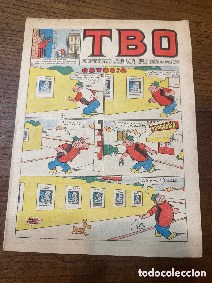 Tebeos: TBO N&ordm; 221. EDICIONES BUIGAS. - Foto 1