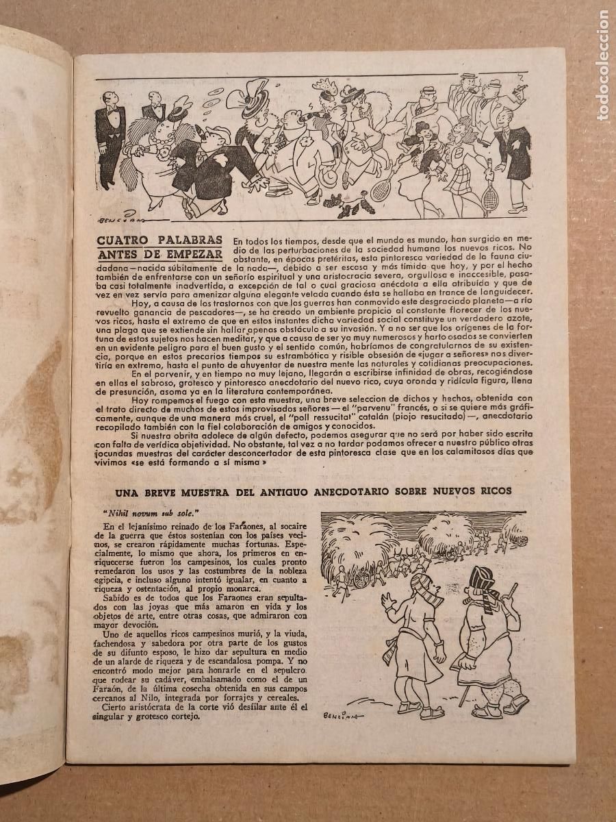 Tebeos: BENEJAM URDA CASTANYS MORENO 6 EJEMPLARES T B O - Foto 3