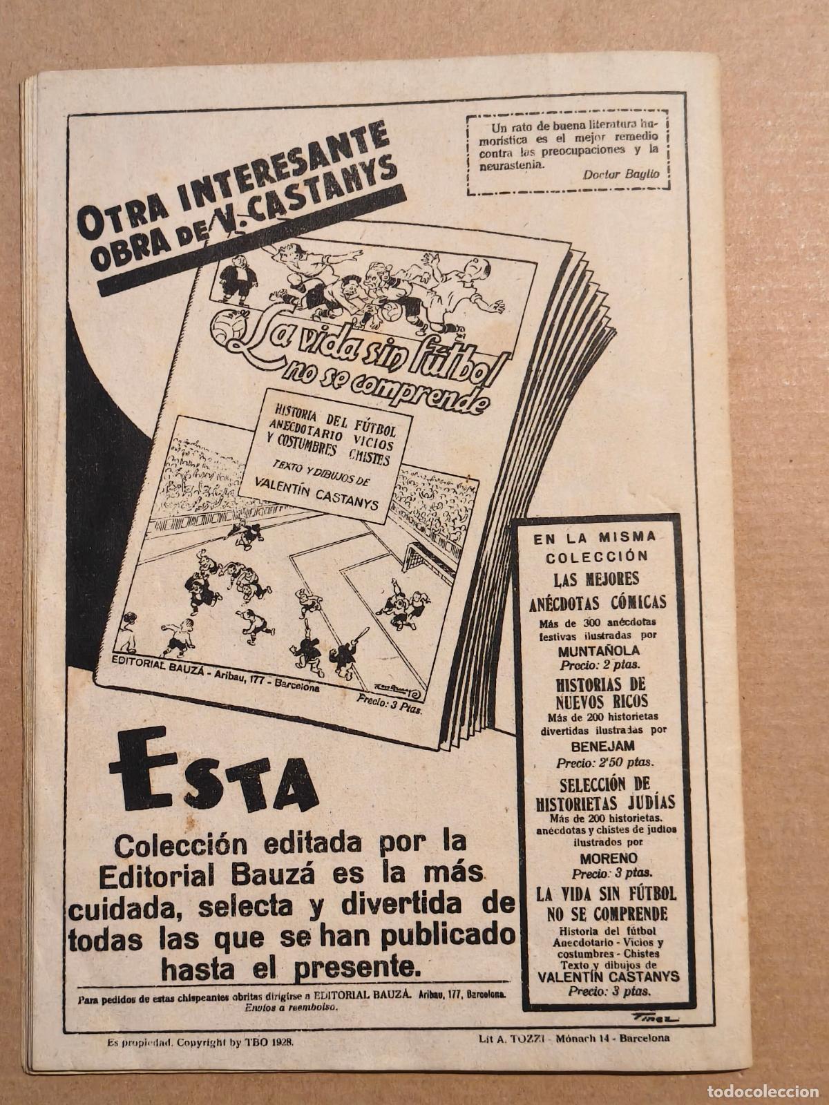 Tebeos: BENEJAM URDA CASTANYS MORENO 6 EJEMPLARES T B O - Foto 15
