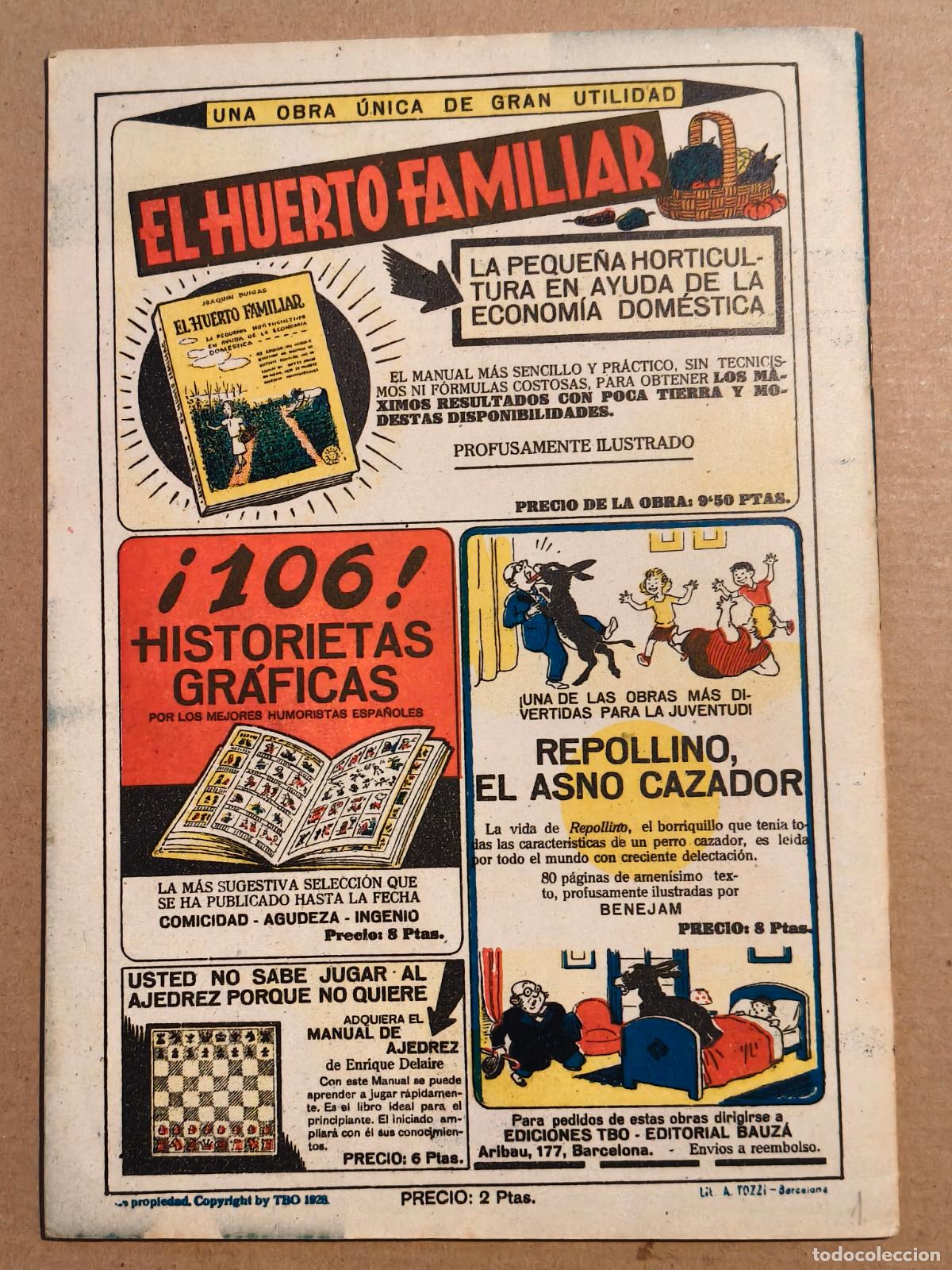 Tebeos: BENEJAM URDA CASTANYS MORENO 6 EJEMPLARES T B O - Foto 27