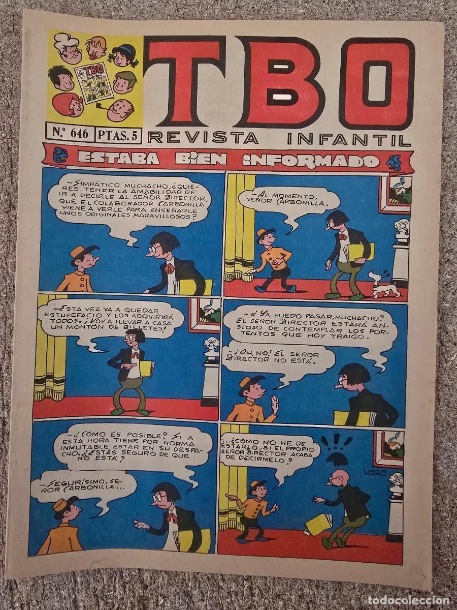 Tebeos: TBO 646.Editorial Buigas - Foto 1