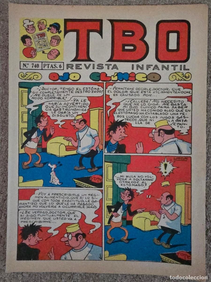 Tebeos: TBO 740.Editorial Buigas - Foto 1