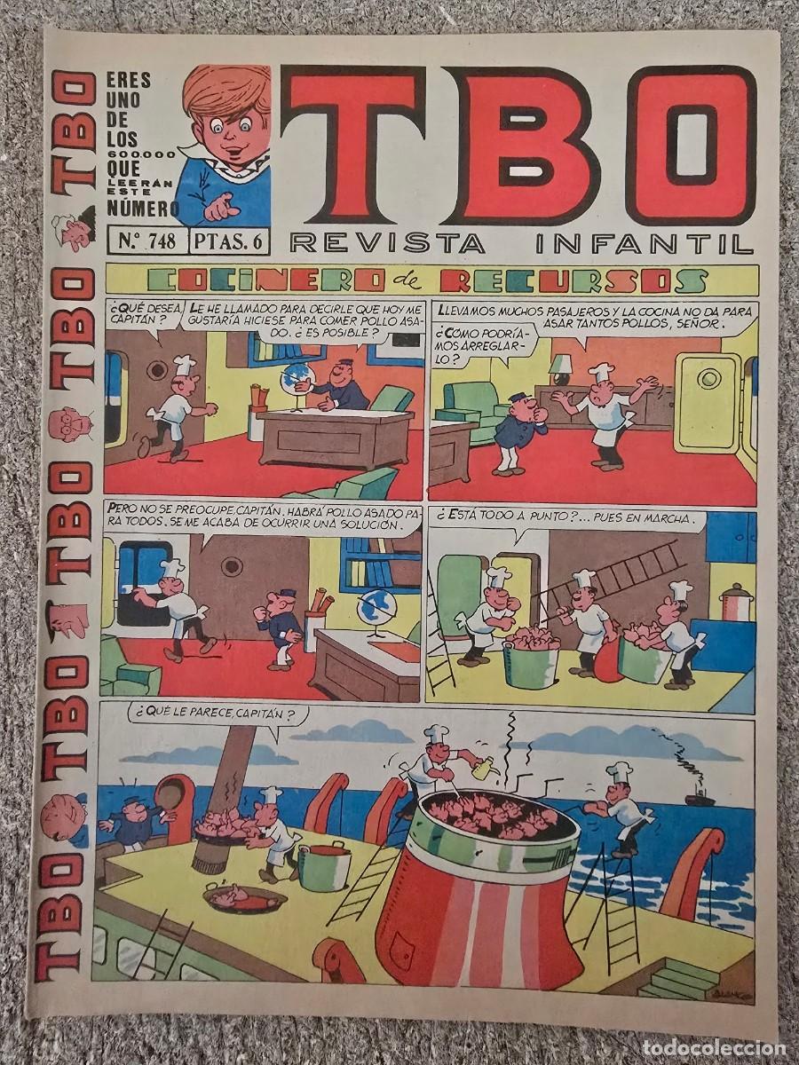 Tebeos: TBO 748.Editorial Buigas - Foto 1