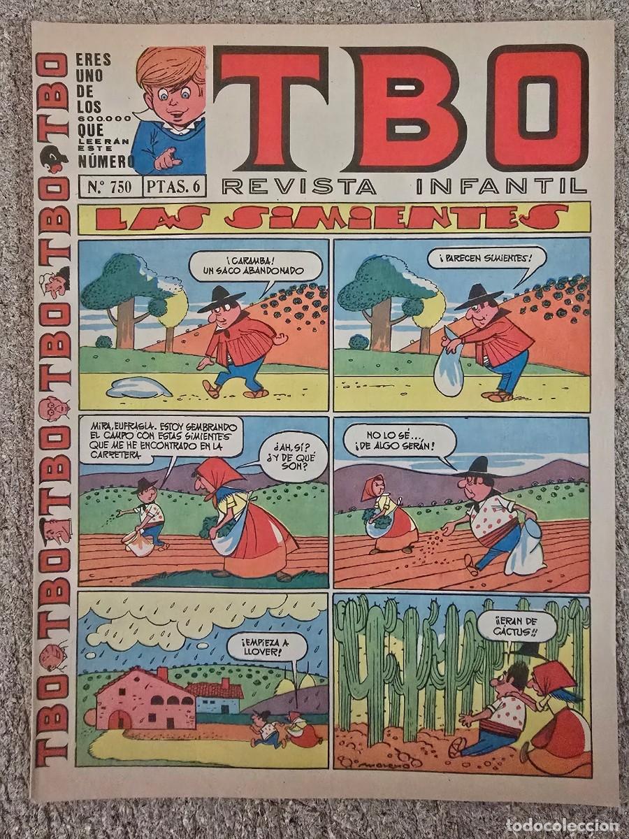 Tebeos: TBO 750.Editorial Buigas - Foto 1