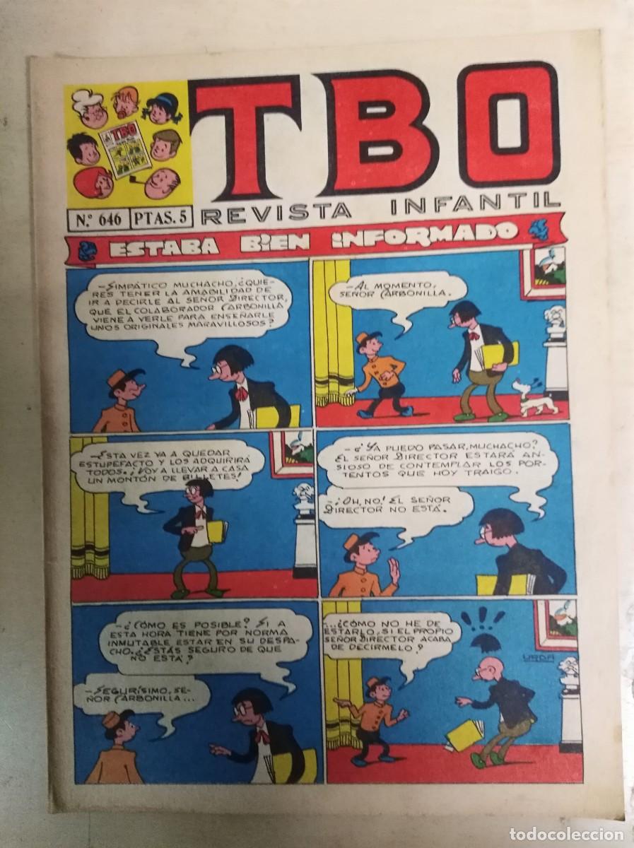Tebeos: TBO 646.Editorial Buigas - Foto 1
