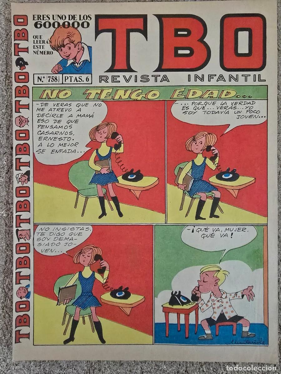 Tebeos: TBO 758.Editorial Buigas - Foto 1