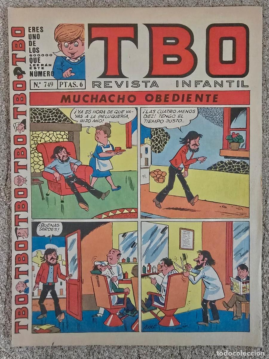 Tebeos: TBO 749.Editorial Buigas - Foto 1