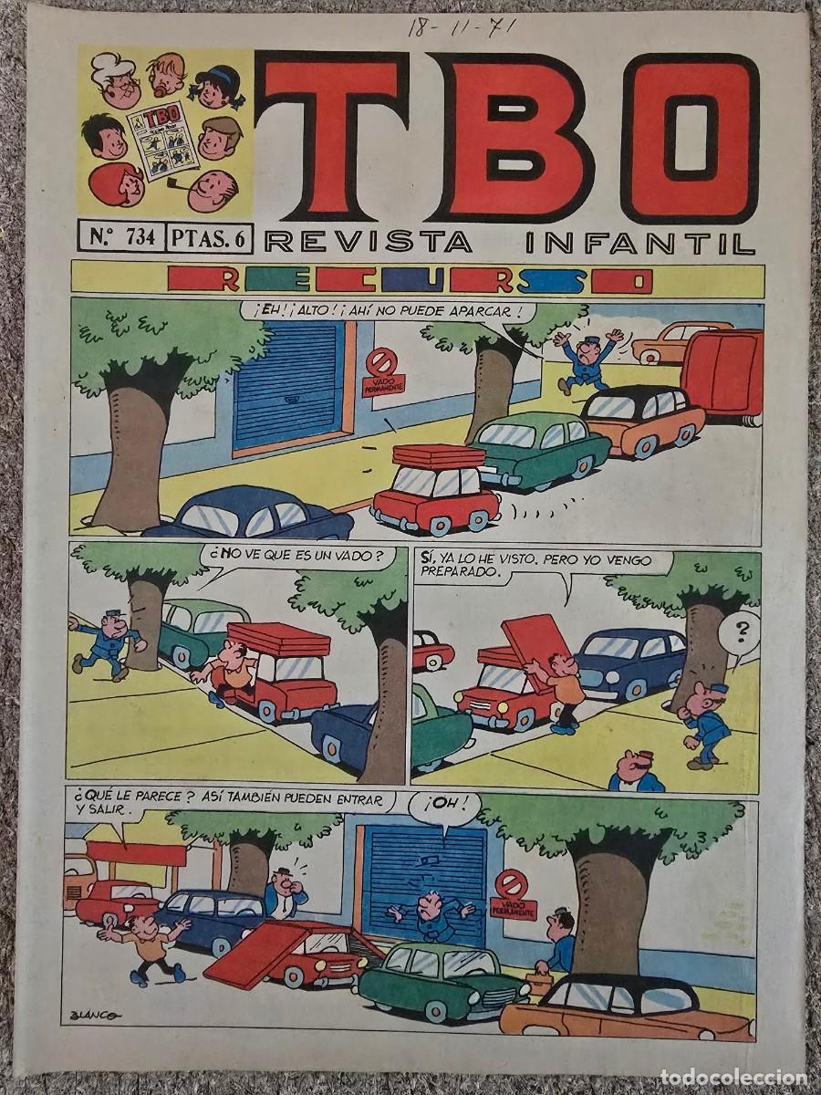 Tebeos: TBO 734.Editorial Buigas - Foto 1
