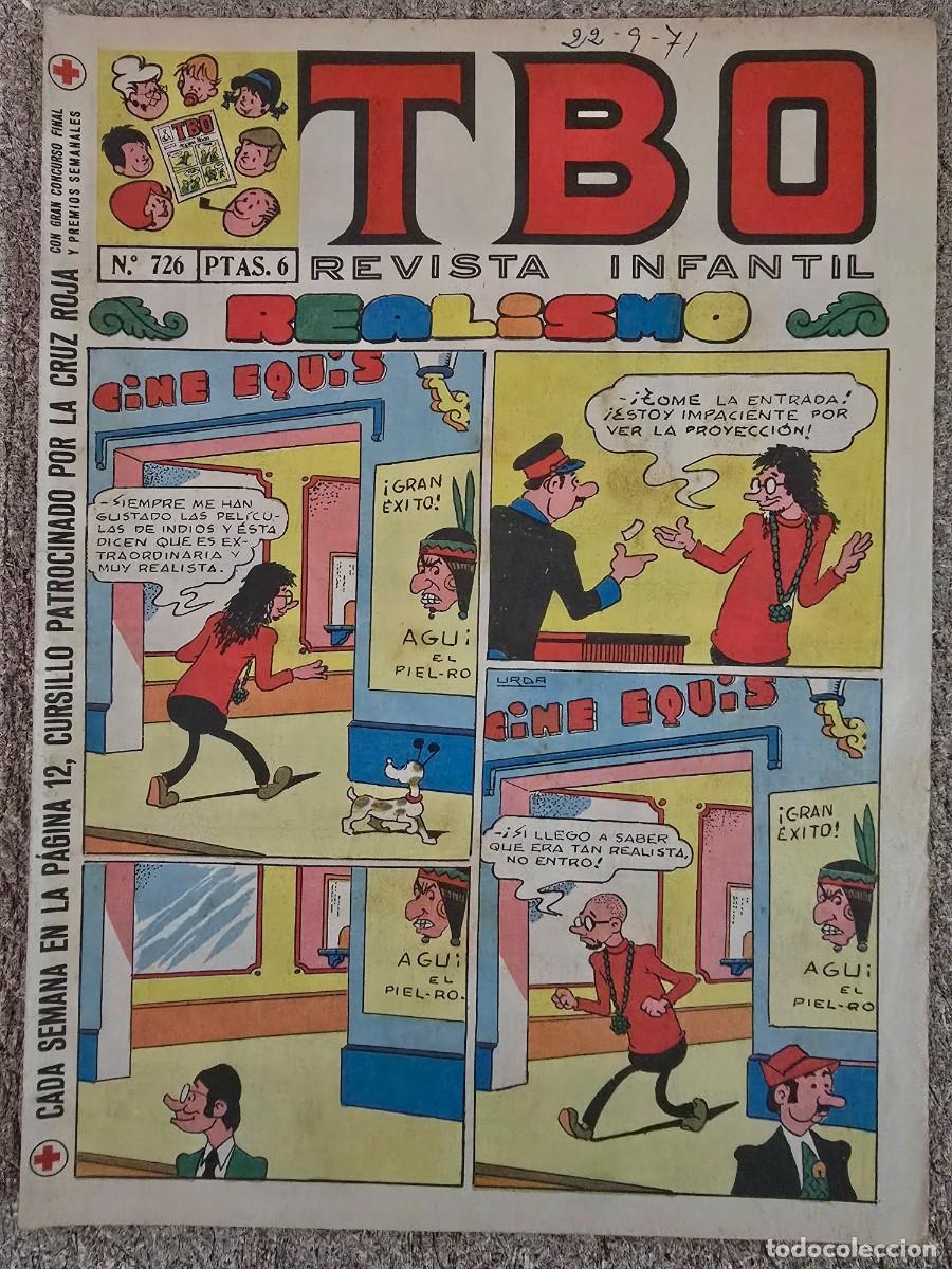 Tebeos: TBO 726.Editorial Buigas - Foto 1