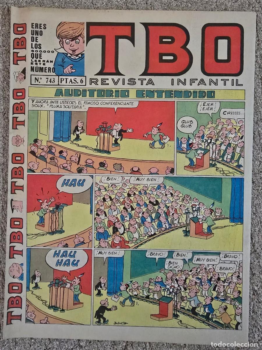 Tebeos: TBO 743.Editorial Buigas - Foto 1
