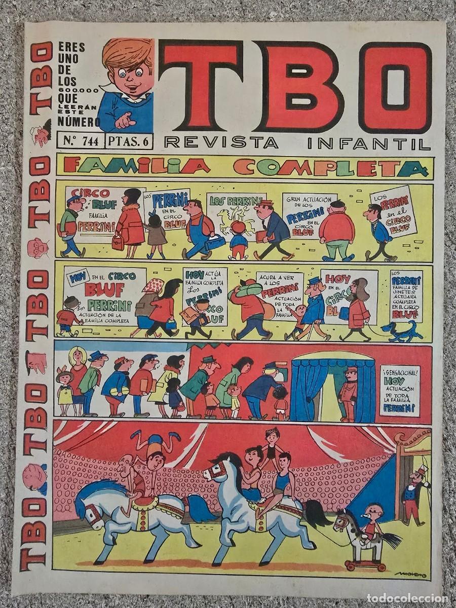 Tebeos: TBO 744.Editorial Buigas - Foto 1
