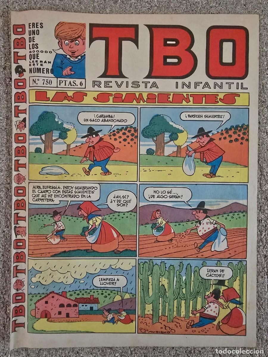 Tebeos: TBO 750.Editorial Buigas - Foto 1