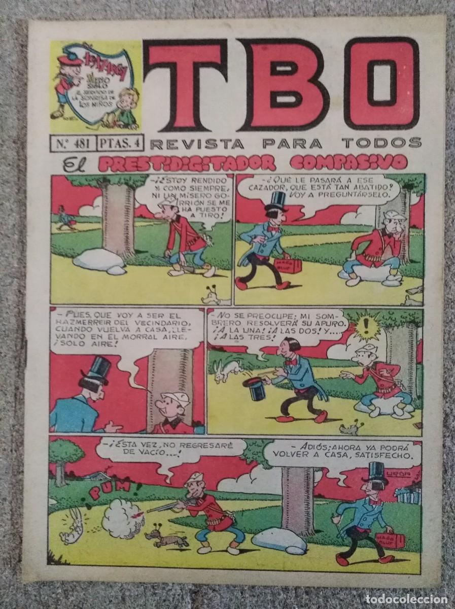Tebeos: TBO 481.Editorial Buigas - Foto 1