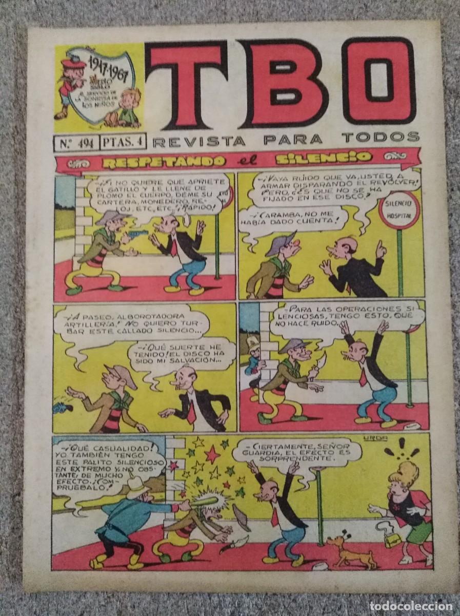 Tebeos: TBO 494.Editorial Buigas - Foto 1