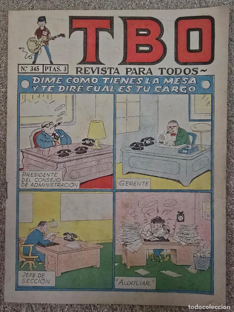 Tebeos: TBO 345.Editorial Buigas - Foto 1