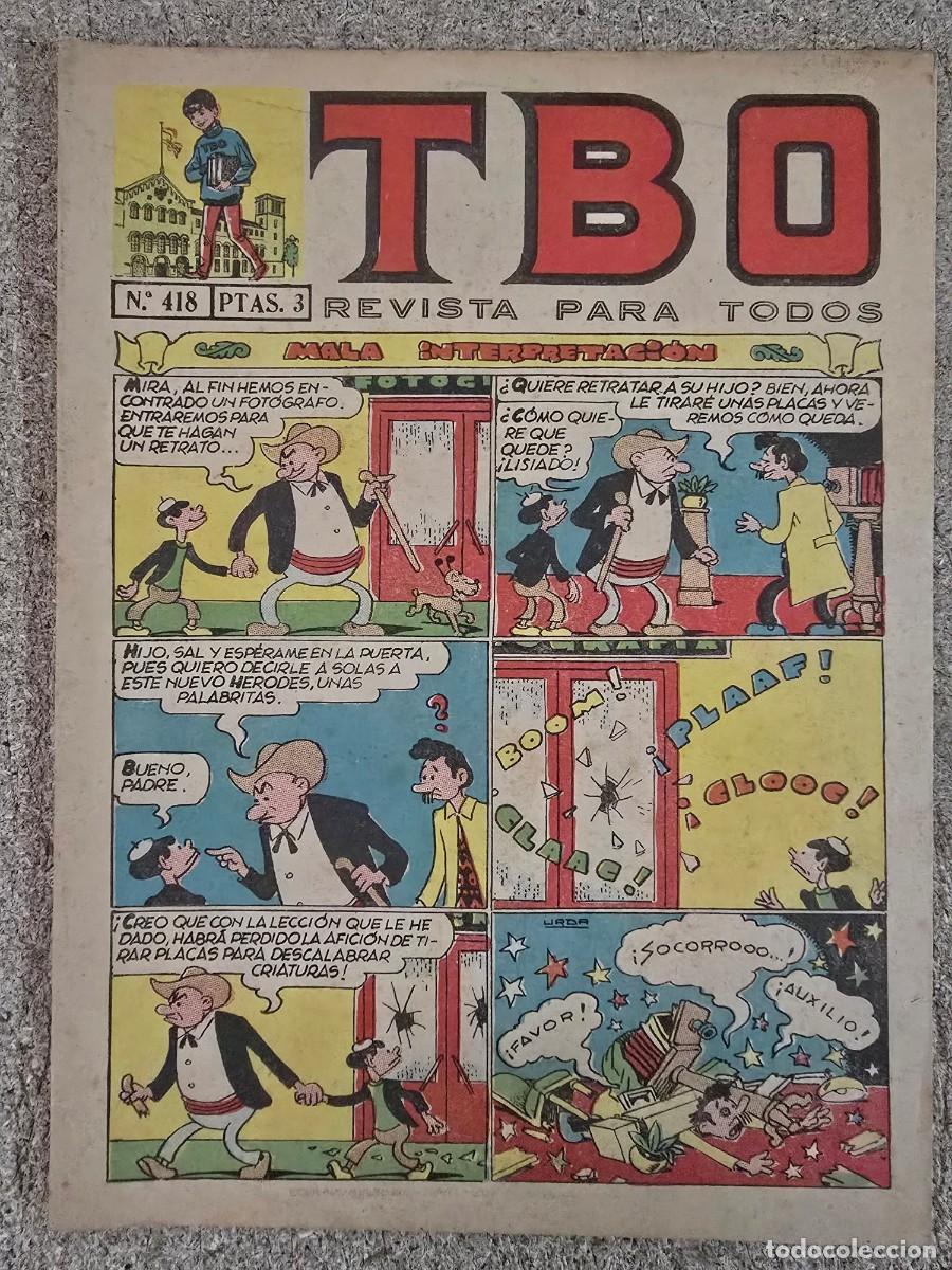 Tebeos: TBO 418.Editorial Buigas - Foto 1