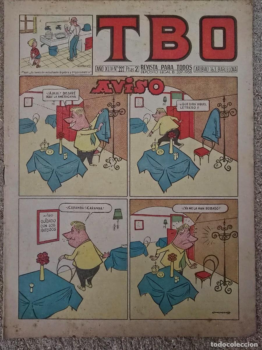 Tebeos: TBO 222.Editorial Buigas - Foto 1