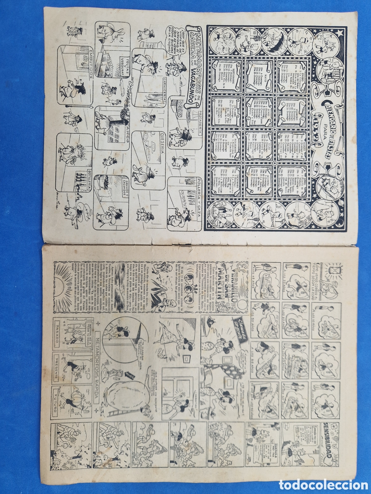 Tebeos: TBO ,ALMANAQUE ,1952 - Foto 3
