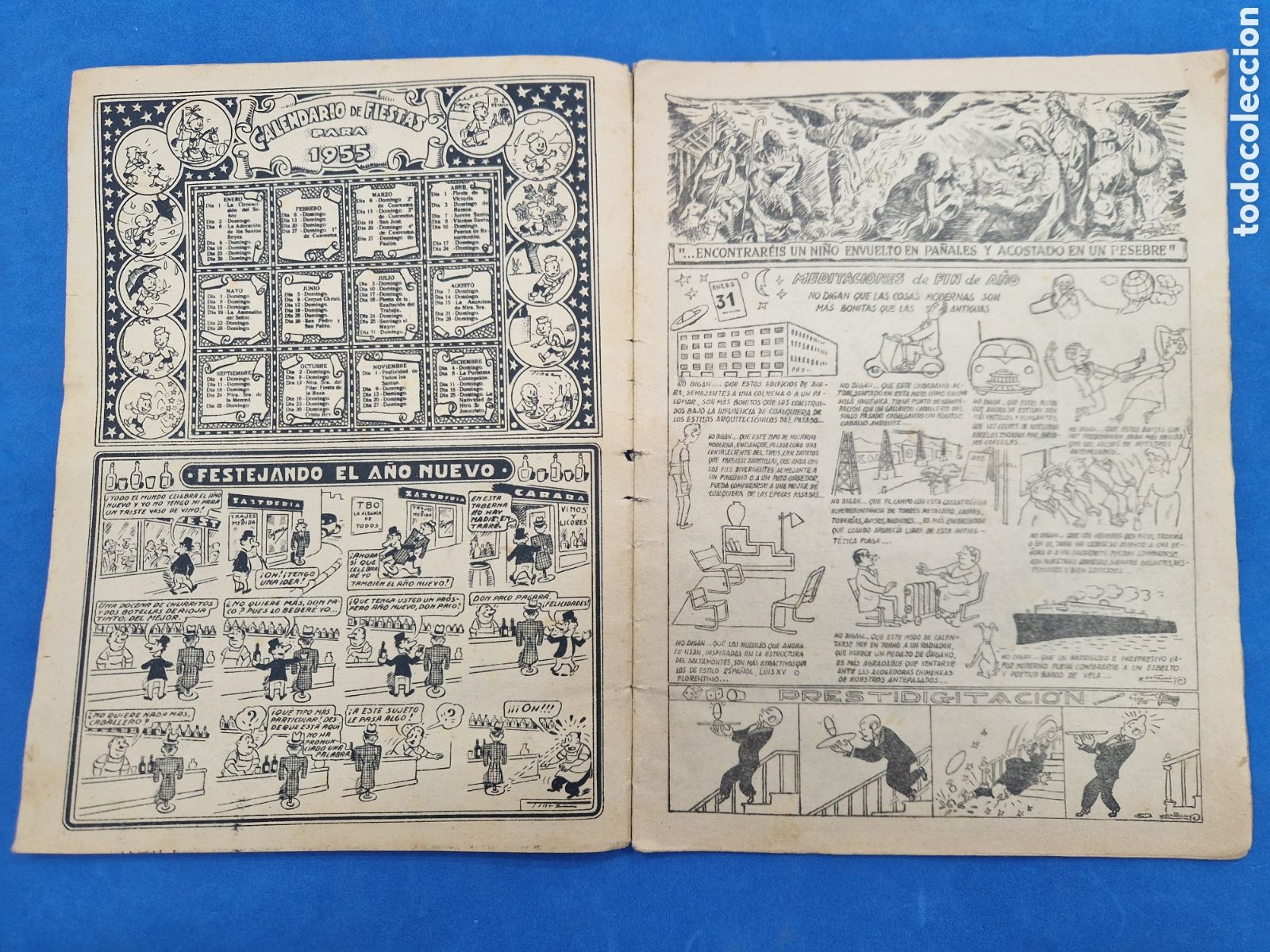 Tebeos: TBO,ALMANAQUE , a&ntilde;o 1955 - Foto 3