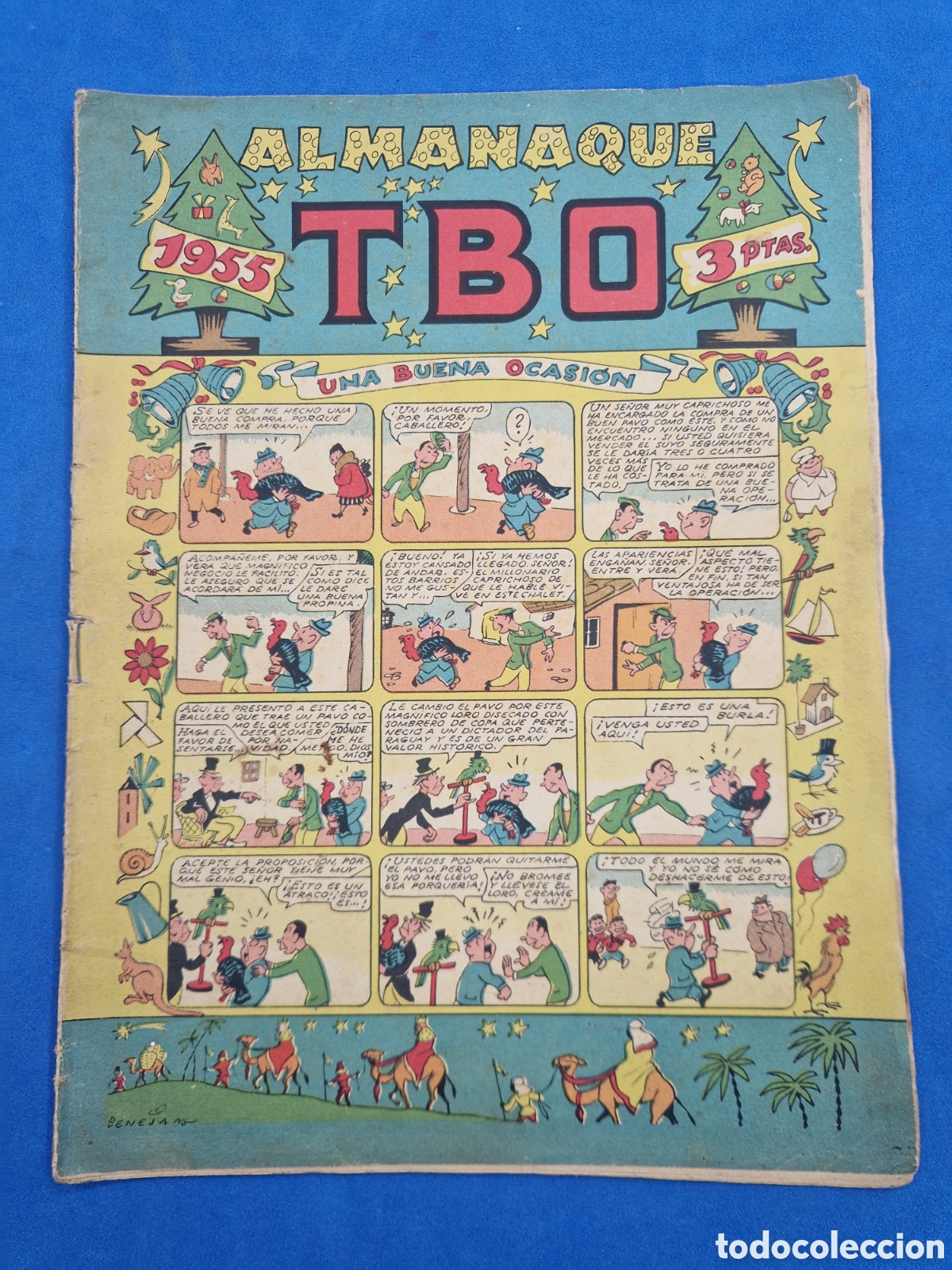 Tebeos: TBO,ALMANAQUE , a&ntilde;o 1955 - Foto 1