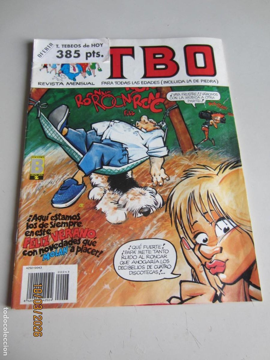 Tebeos: TBO COMIC. N&Uacute;MERO 43 DE 1988 - Foto 1