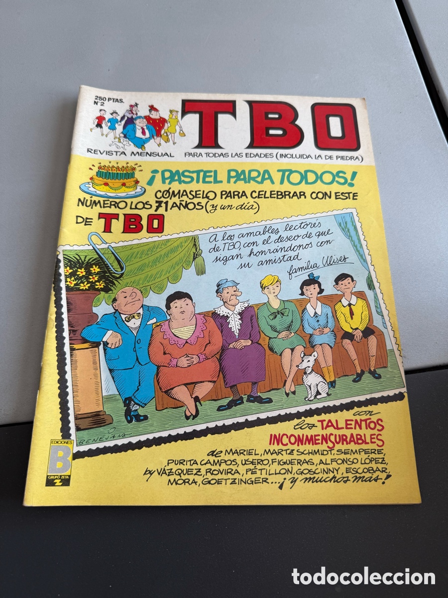 Tebeos: TBO. EDICIONES B. N 2 - Foto 1