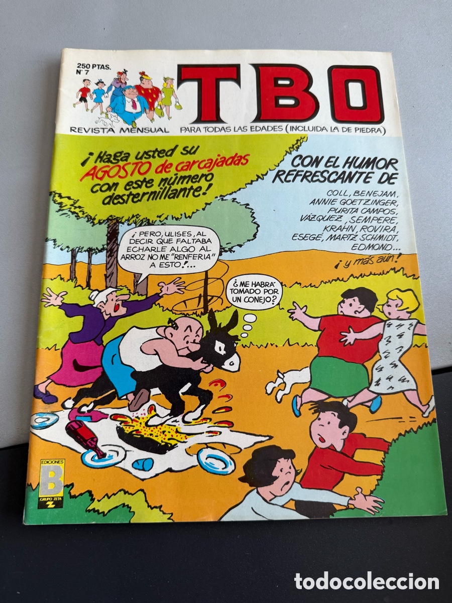 Tebeos: TBO. EDICIONES B. N 7 - Foto 1