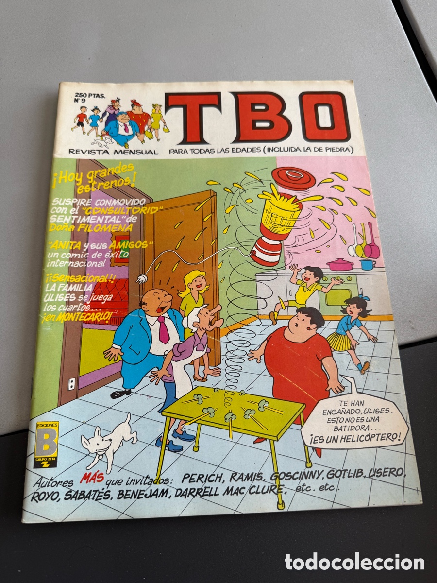 Tebeos: TBO. EDICIONES B. N 9 - Foto 1